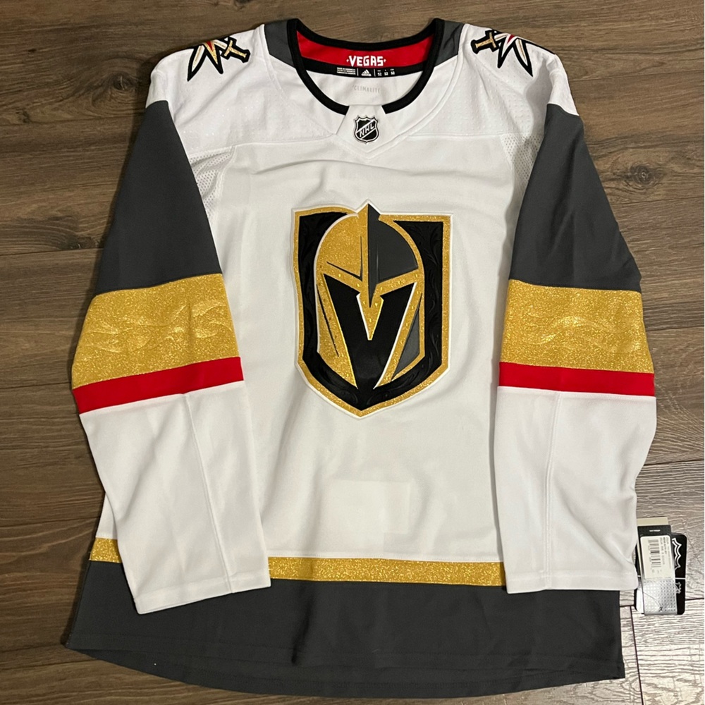 ADIDAS GOLDEN KNIGHTS HOME AUTHENTIC PRO JERSEY Size 52